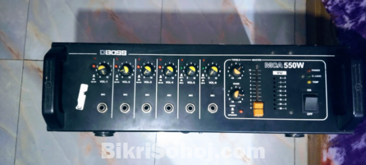 Boss amplifier